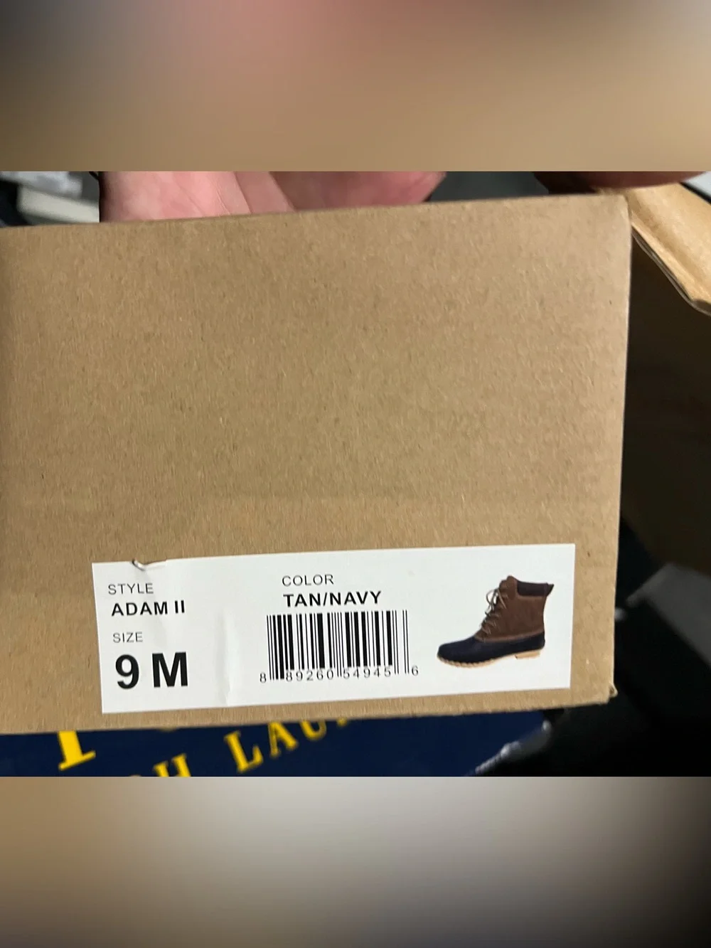 Weatherproof Tan and Navy Adam II Boot